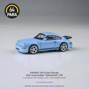 1/64 1987 ruf ctr gulf blue PA55299 PARA64