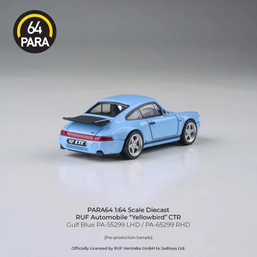 1/64 1987 ruf ctr gulf blue PA55299 PARA64