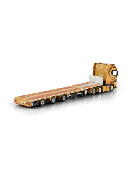 1/50 Thuries DAF XG+ 6X2 TWIN STEER FLATBED MEGA TRAILER - 3 AXLE WSI 01-5091 WSI MODELS