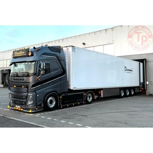 1/50 Bouillon VOLVO FH5 GLOBETROTTER XL 4X2 REEFER TRAILER - 3 AXLE WSI 01-5238 WSI MODELS