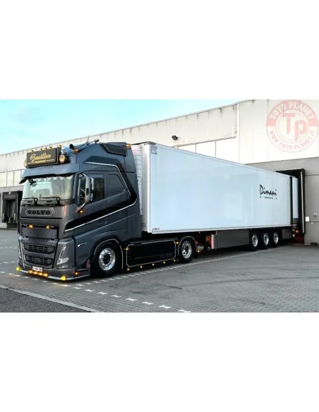 1/50 Bouillon VOLVO FH5 GLOBETROTTER XL 4X2 REEFER TRAILER - 3 AXLE WSI 01-5238 WSI MODELS 1/50 Bouillon VOLVO FH5 GLOBETROTTER XL 4X2 REEFER TRAILER - 3 AXLE WSI 01-5238 WSI MODELS