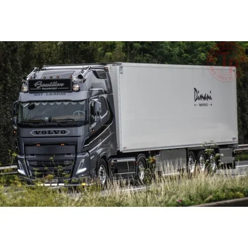 1/50 Bouillon VOLVO FH5 GLOBETROTTER XL 4X2 REEFER TRAILER - 3 AXLE WSI 01-5238 WSI MODELS
