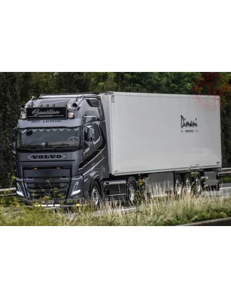 1/50 Bouillon VOLVO FH5 GLOBETROTTER XL 4X2 REEFER TRAILER - 3 AXLE WSI 01-5238 WSI MODELS 1/50 Bouillon VOLVO FH5 GLOBETROTTER XL 4X2 REEFER TRAILER - 3 AXLE WSI 01-5238 WSI MODELS