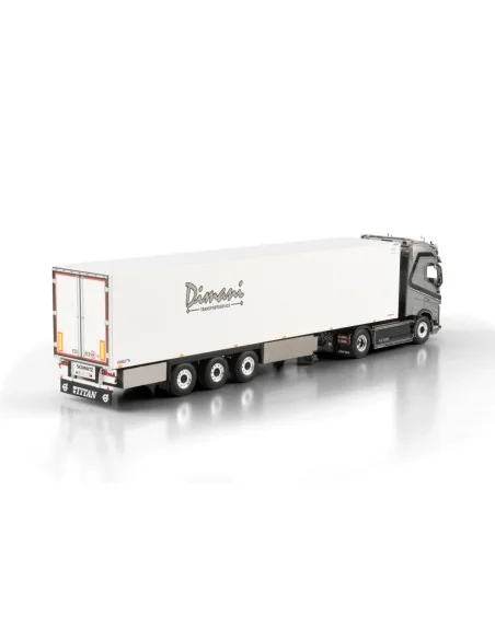 1/50 Bouillon VOLVO FH5 GLOBETROTTER XL 4X2 REEFER TRAILER - 3 AXLE WSI 01-5238 WSI MODELS 1/50 Bouillon VOLVO FH5 GLOBETROTTER XL 4X2 REEFER TRAILER - 3 AXLE WSI 01-5238 WSI MODELS