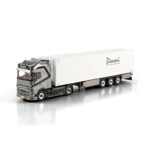 1/50 Bouillon VOLVO FH5 GLOBETROTTER XL 4X2 REEFER TRAILER - 3 AXLE WSI 01-5238 WSI MODELS