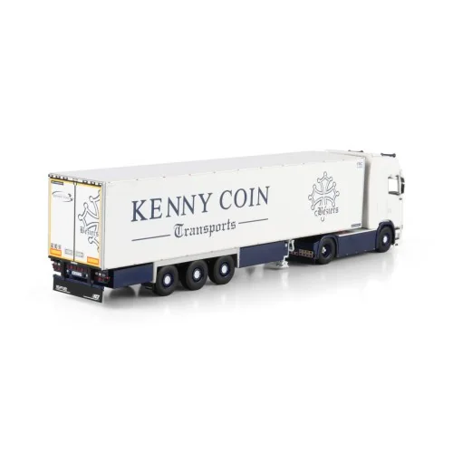 1/50 Kenny Coin SCANIA S HIGHLINE CS20H 4X2 REEFER TRAILER - 3 AXLE WSI 01-5146 WSI MODELS
