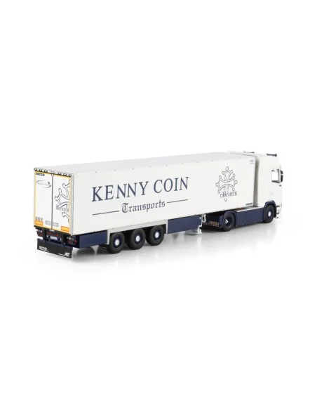 1/50 Kenny Coin SCANIA S HIGHLINE CS20H 4X2 REEFER TRAILER - 3 AXLE WSI 01-5146 WSI MODELS
