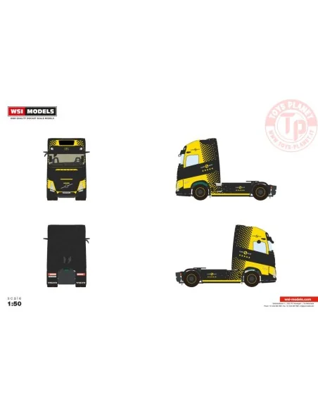 1/50 VOLVO FH AERO GLOBETROTTER XL 4X2 WSI 04-2253 WSI MODELS