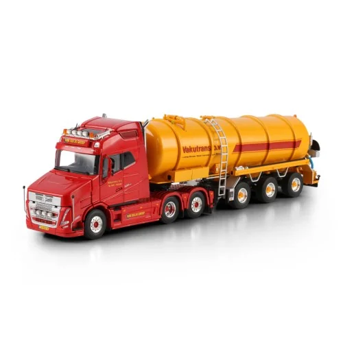 1/50 Vakutrans VLASTUIN VT5 6X2 TAG AXLE VACUUM TANK TRAILER - 3 AXLE WSI 01-5202 WSI MODELS