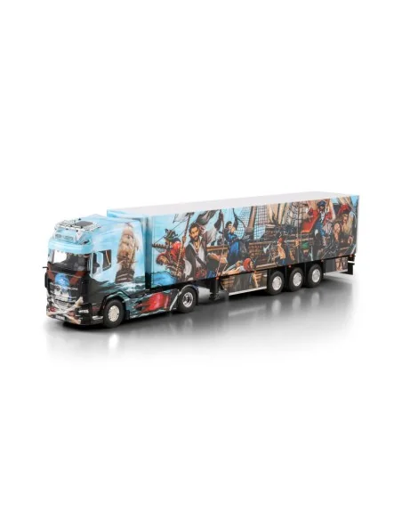 DAF XG+ 4X2 REEFER TRAILER - 3 AXLE Heide Logistik WSI 01-4840 WSI MODELS