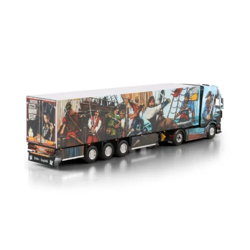DAF XG+ 4X2 REEFER TRAILER - 3 AXLE Heide Logistik WSI 01-4840 WSI MODELS