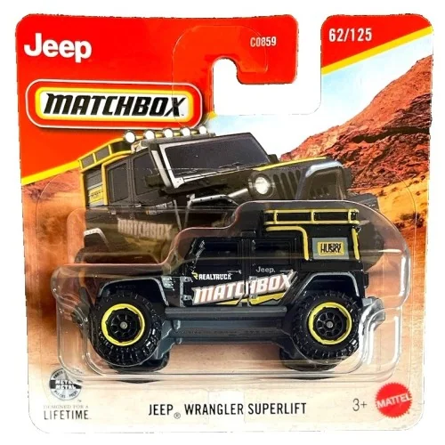 1/64 jeep Wrangler Superlift MATCHBOX JHN74 MATCHBOX