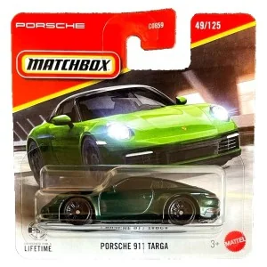 1/64 Porsche 911 992 Targa MATCHBOX JHP07 MATCHBOX
