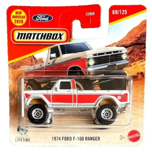1/64 1974 Ford F100 Ranger MATCHBOX JHN62 MATCHBOX