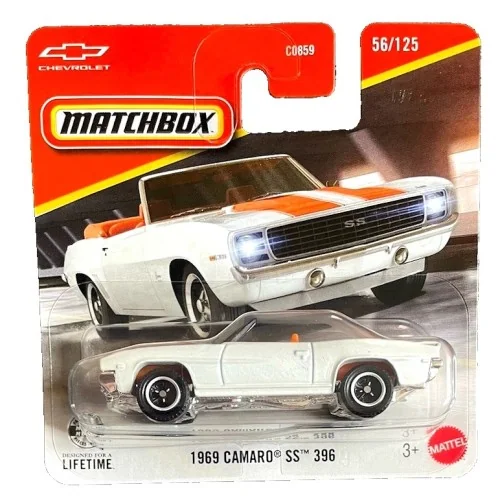 1/64 1969 Chevrolet Camaro SS 396 MATCHBOX JHP18 MATCHBOX