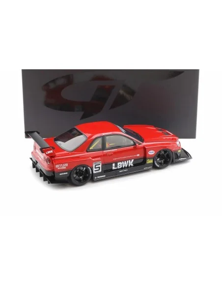 1:18 LB-ER34 SUPER SILHOUETTE SKYLINE ACTIVE RED 2020 GT570 GT SPIRIT