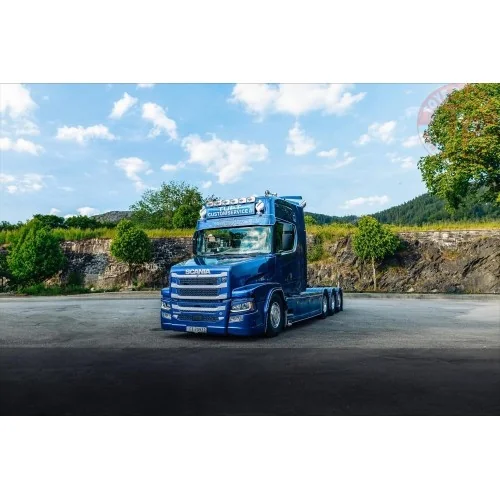 Scania Highline 8x4 motorwagen met haakarmsysteem Tuft Customservice AS TEKNO 89350 TEKNO