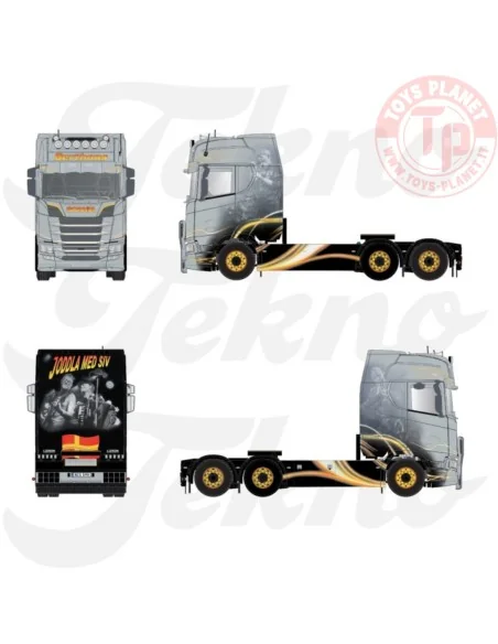 Scania NGS 6x2 XXL cabine Berthons TEKNO 88059 TEKNO Scania NGS 6x2 XXL cabine Berthons TEKNO 88059 TEKNO