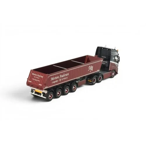 Volvo Aero Globetrotter XL met 4-assige kipper Morten Andersen TEKNO 88847 TEKNO