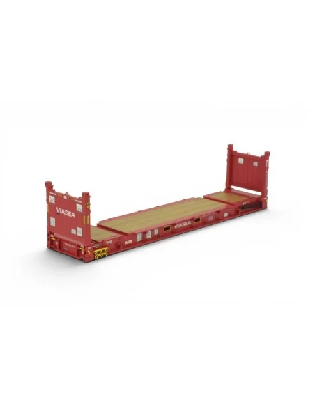 1/50 Viasea 40ft. Flatrack TEKNO 90698 TEKNO