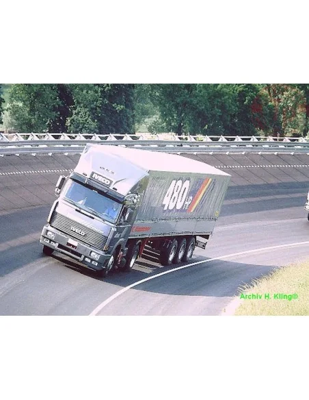 1/50 Iveco Turbostar 190.48 4x2 DEMO centinato 3 assi TEKNO 89946 TEKNO 1/50 Iveco Turbostar 190.48 4x2 DEMO centinato 3 assi TEKNO 89946 TEKNO