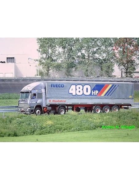 1/50 Iveco Turbostar 190.48 4x2 DEMO centinato 3 assi TEKNO 89946 TEKNO 1/50 Iveco Turbostar 190.48 4x2 DEMO centinato 3 assi TEKNO 89946 TEKNO