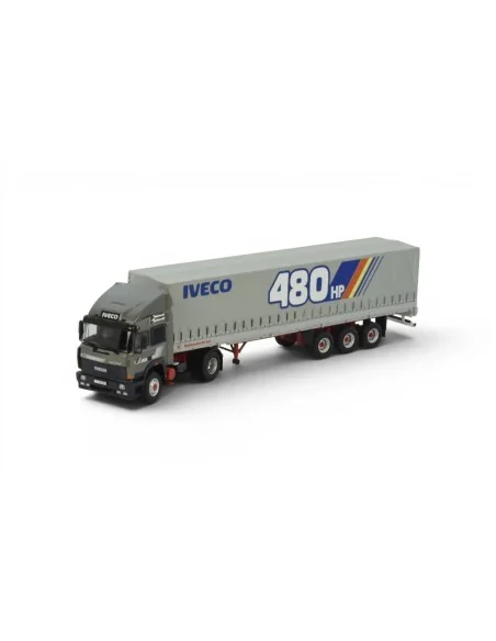 1/50 Iveco Turbostar 190.48 4x2 DEMO centinato 3 assi TEKNO 89946 TEKNO