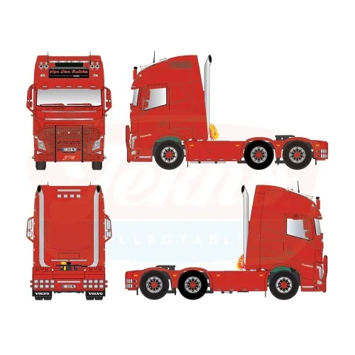 1/50 Vandenbulcke STH Volvo FH04 Globetrotter 6x2 TEKNO 88607 TEKNO