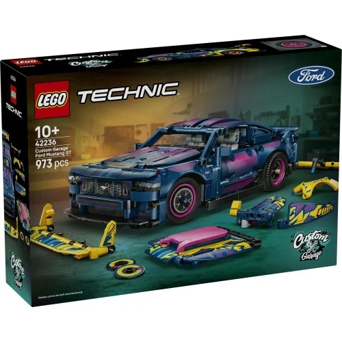 Ford Mustang GT Custom Garage LEGO TECHNIC 42236 LEGO