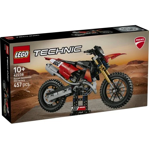 Ducati Desmo450 MX Factory LEGO TECHNIC 42238 LEGO