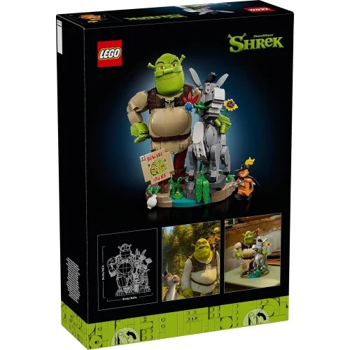 Shrek, Ciuchino e Gatto con gli Stivali LEGO SHREK 72423 LEGO