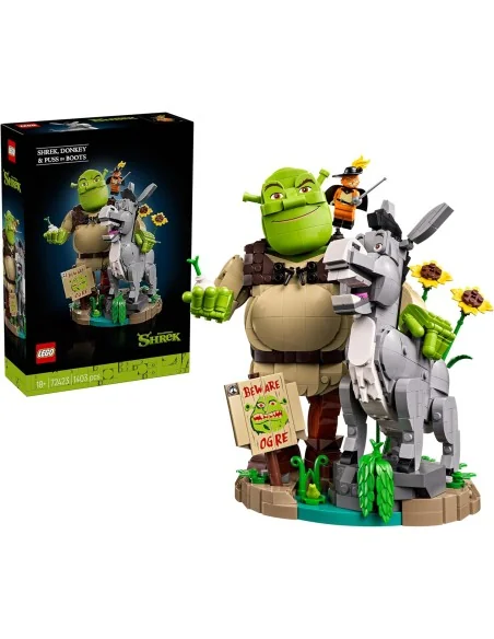 Shrek, Ciuchino e Gatto con gli Stivali LEGO SHREK 72423 LEGO