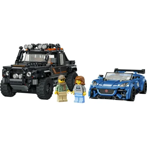 Jaguar Project 7 e Land Rover Defender LEGO SPEED CHAMPIONS 77264 LEGO