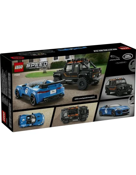 Jaguar Project 7 e Land Rover Defender LEGO SPEED CHAMPIONS 77264 LEGO Jaguar Project 7 e Land Rover Defender LEGO SPEED CHAMPIONS 77264 LEGO