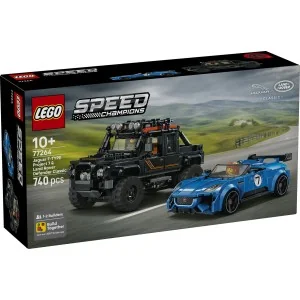 Jaguar Project 7 e Land Rover Defender LEGO SPEED CHAMPIONS 77264 LEGO