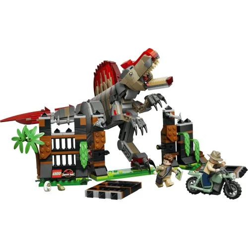 Fuga dal dinosauro Spinosauro LEGO JURASSIC WORLD 77982 LEGO