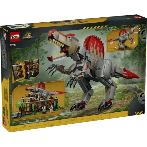 Fuga dal dinosauro Spinosauro LEGO JURASSIC WORLD 77982 LEGO