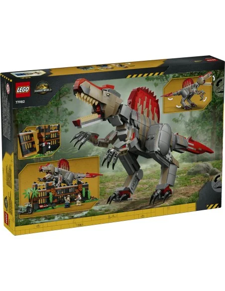 Fuga dal dinosauro Spinosauro LEGO JURASSIC WORLD 77982 LEGO Fuga dal dinosauro Spinosauro LEGO JURASSIC WORLD 77982 LEGO