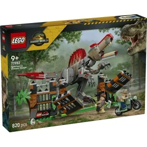 Fuga dal dinosauro Spinosauro LEGO JURASSIC WORLD 77982 LEGO