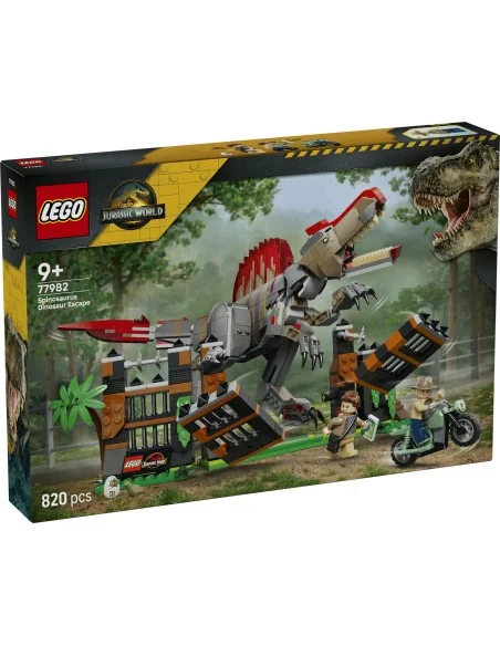Fuga dal dinosauro Spinosauro LEGO JURASSIC WORLD 77982 LEGO