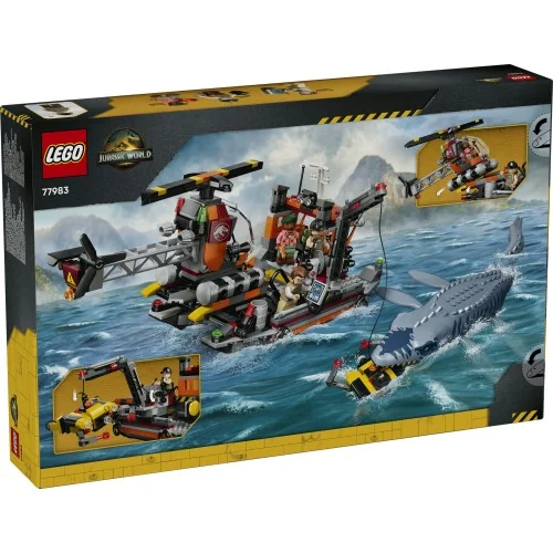 Attacco alla barca del dinosauro Mosasaurus LEGO JURASSIC WORLD 77983 LEGO