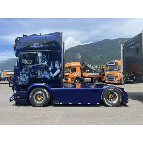 1/50 Marco Nowottnik - Tomb Raider Scania R6 Streamline Topline TEKNO 90481 TEKNO