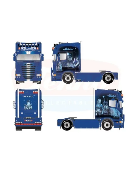 1/50 Marco Nowottnik - Tomb Raider Scania R6 Streamline Topline TEKNO 90481 TEKNO 1/50 Marco Nowottnik - Tomb Raider Scania R6 Streamline Topline TEKNO 90481 TEKNO