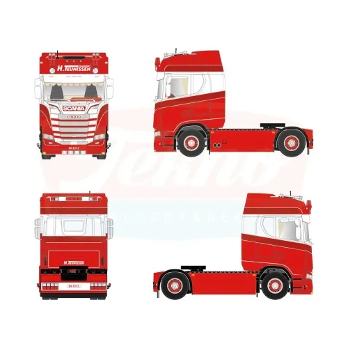 1/50 H. Teunissen Scania NGS 4x2 TEKNO 92091 TEKNO