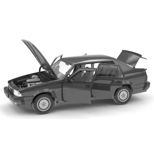 1/18 ALFA ROMEO 75 3.0 V6 AMERICA 1989 GRIGIO MEDIO METALLIZATO MITICA 200111-D MITICA