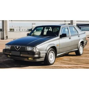 1/18 ALFA ROMEO 75 3.0 V6 AMERICA 1989 GRIGIO MEDIO METALLIZATO MITICA 200111-D MITICA