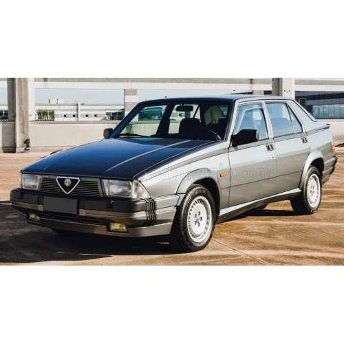 1/18 ALFA ROMEO 75 3.0 V6 AMERICA 1989 GRIGIO MEDIO METALLIZATO MITICA 200111-D MITICA