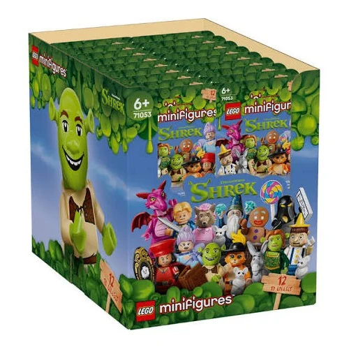 Box Completo 36 personaggi Lego Minifigure Serie Shrek LEGO BOX 71053 LEGO