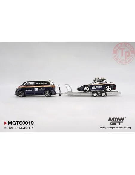 1:64 SET PORSCHE 911 DAKAR N718 + VOLKSWAGEN ID. BUZZ PORSCHE CENTRUM GELDERLAND ROUGHROADS 2025 MGTS0019 Mini Gt 1:64 SET PORSCHE 911 DAKAR N718 + VOLKSWAGEN ID. BUZZ PORSCHE CENTRUM GELDERLAND ROUGHROADS 2025 MGTS0019 Mini Gt
