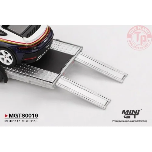 1:64 SET PORSCHE 911 DAKAR N718 + VOLKSWAGEN ID. BUZZ PORSCHE CENTRUM GELDERLAND ROUGHROADS 2025 MGTS0019 Mini Gt
